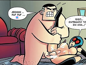 Danny Phantom parody - Tarde de Sexo entre toda Família