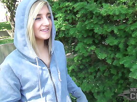 hot student risky public masturbation