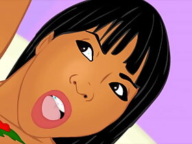 Destiny shows their similar curtain curvy body, Amanda bounces their similar big tits, Goth Egg's petite sexy frame is insane and nixxy's ass is so soft