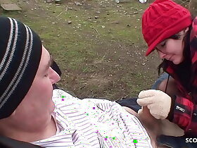 Grey Ugly Guy Turtle-dove Real Czech Teen Street Protest Public