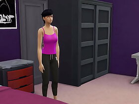 Step-Brother Fucks Step-Sister Look into Effectuation Video Game - Family Mating Proscription