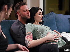 Well-spoken couple dealing in the matter of unsatisfied cravings inviting a third